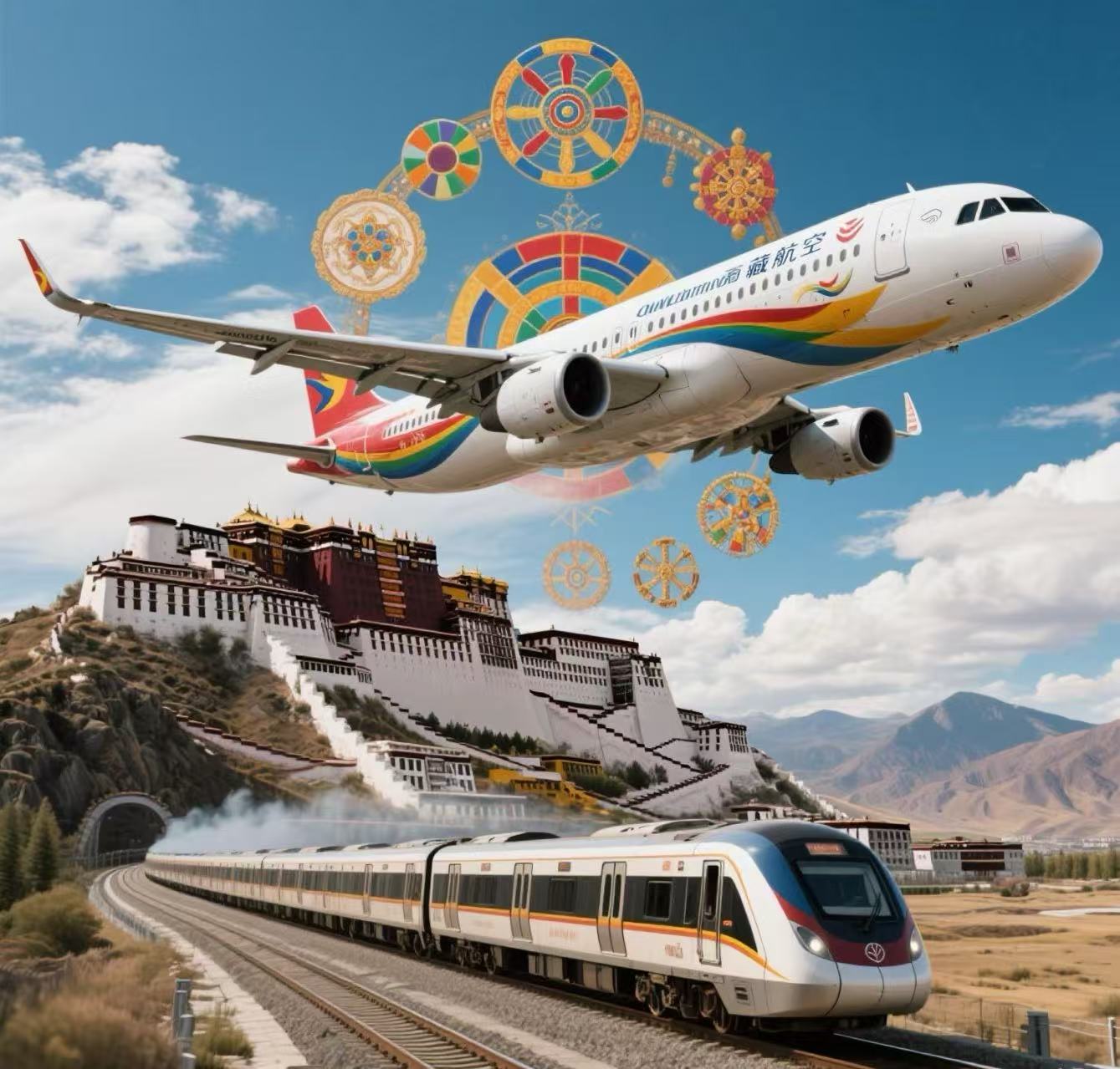 how to reach to Tibet